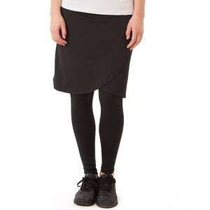 Faux Wrap SNOGA in Heather Black